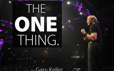 Behind the Pages Part 1: Gary’s Story Spawns ONE Thing Strategy