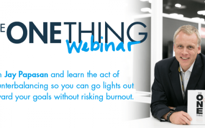 The ONE Thing for Your Personal Life Webinar