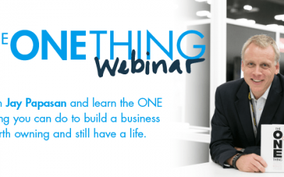 The ONE Thing for Your Business Webinar