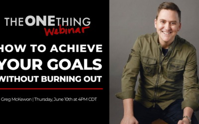 How to Achieve Your Goals Without Burning Out