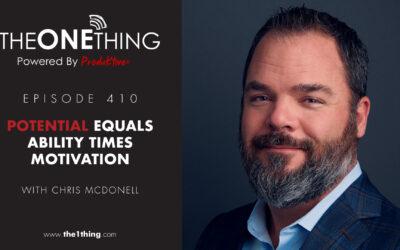 410. Potential Equals Ability Times Motivation with Chris McDonell